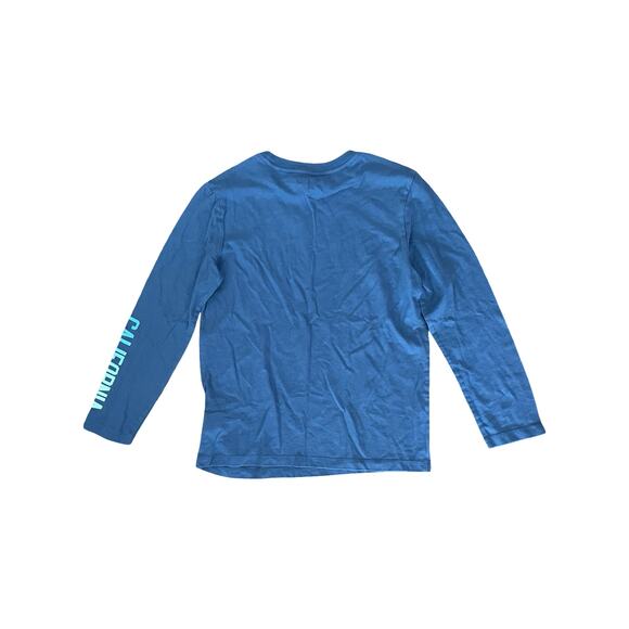 Old Navy Boys Long Sleeve Graphic Tee Size L (10-12) – Blue “California” Bear - Picture 2 of 3